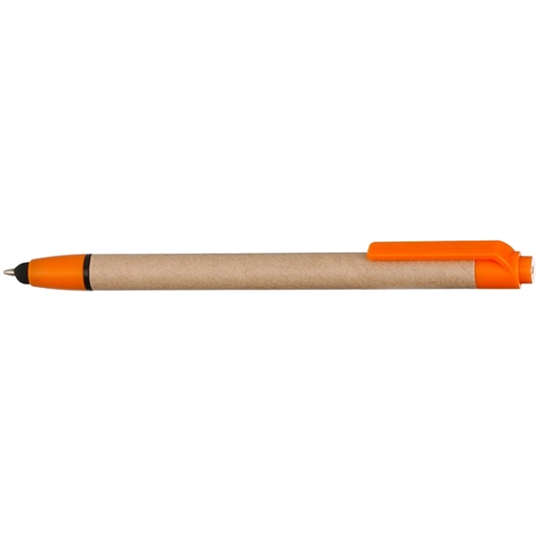 Orange color option for Recycled Ballpoint Stylus Pens