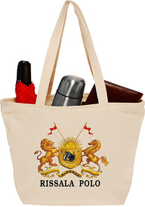 Photo of Cotton Canvas Totes With Zipper Closure