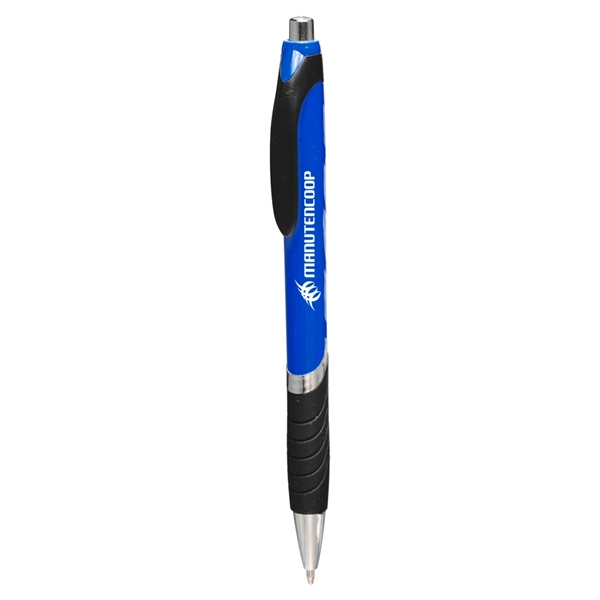 Blue color option for Bright Colors Rubber Grip Ballpoint Pens