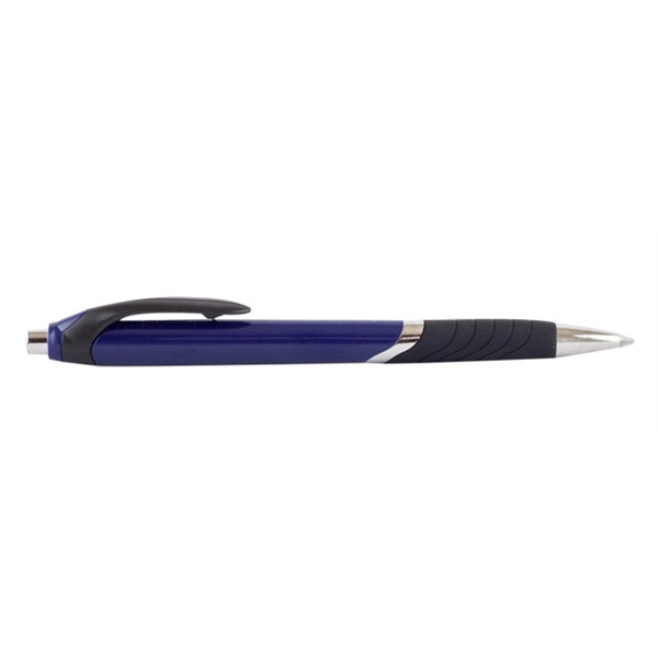 Navy Blue color option for Bright Colors Rubber Grip Ballpoint Pens