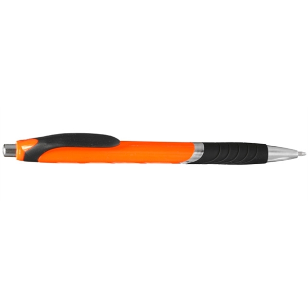 Orange color option for Bright Colors Rubber Grip Ballpoint Pens