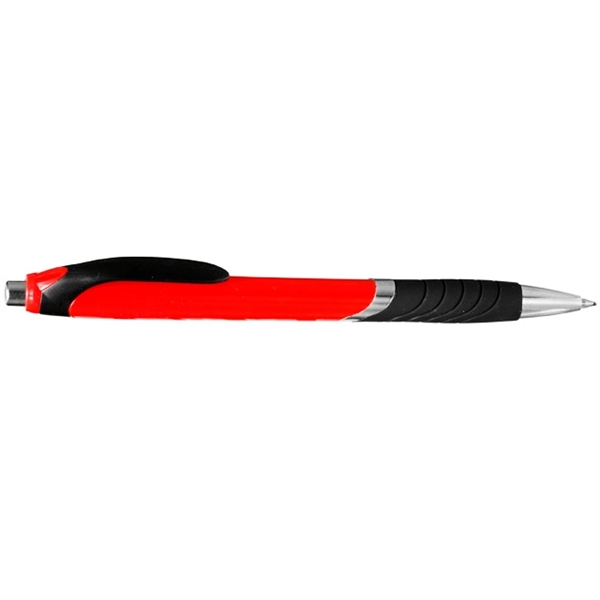 Red color option for Bright Colors Rubber Grip Ballpoint Pens
