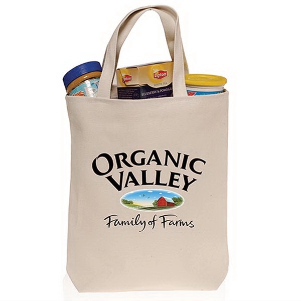 Natural color option for Natural Color Canvas Tote Bags