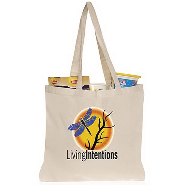 Natural color option for Natural Cotton Tote Bags