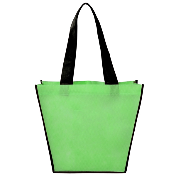 Green color option for Non Woven Handy Tote Bags