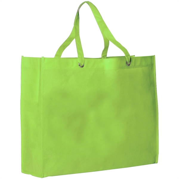 Green color option for Non Woven Tote Bags