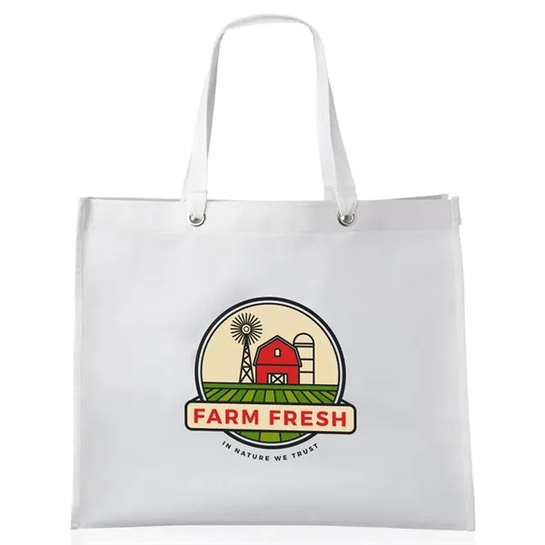 White color option for Non Woven Tote Bags