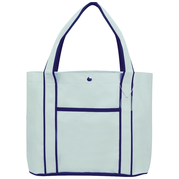 Light Blue color option for Polyester Fashion Tote Bags