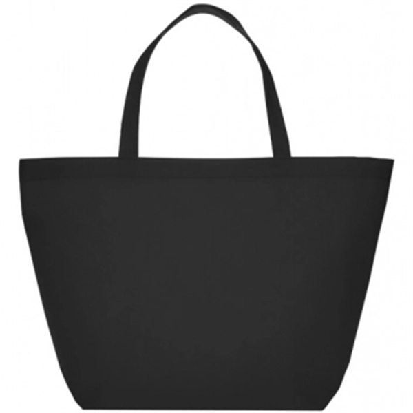 Black color option for Budget Non Woven Shopper Tote Bags