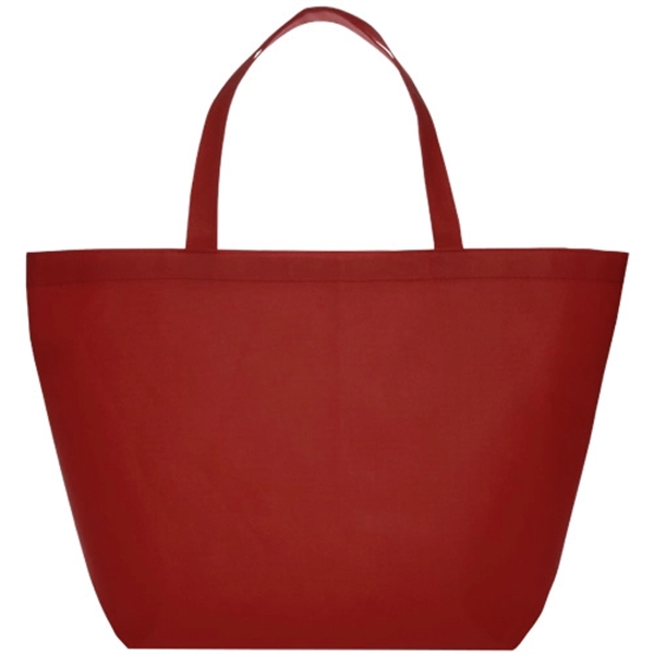Burgundy color option for Budget Non Woven Shopper Tote Bags