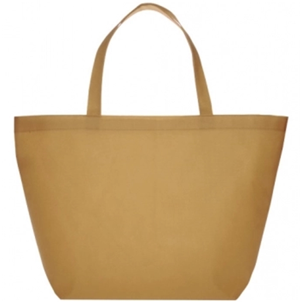 Khaki color option for Budget Non Woven Shopper Tote Bags