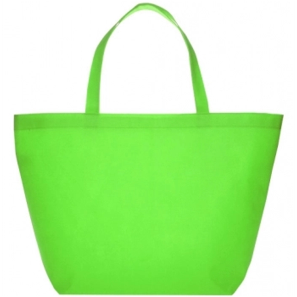 Lime Green color option for Budget Non Woven Shopper Tote Bags