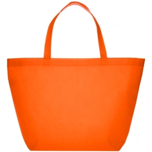 Orange color option for Budget Non Woven Shopper Tote Bags
