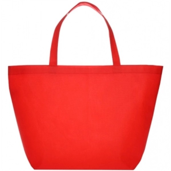 Red color option for Budget Non Woven Shopper Tote Bags