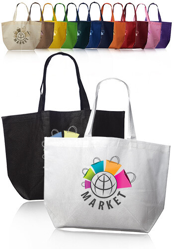 Main photo of Budget Non Woven Shopper Tote Bags