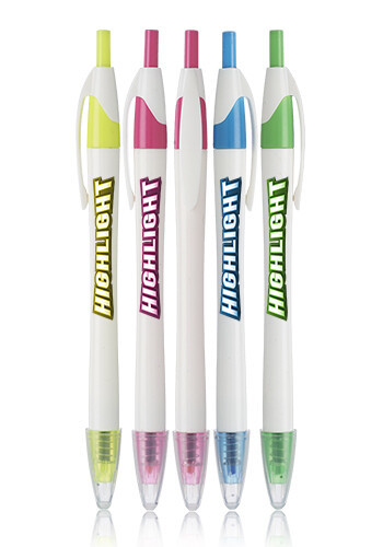 Photo of Plastic Retractable Dry Gel Highlighter Pens