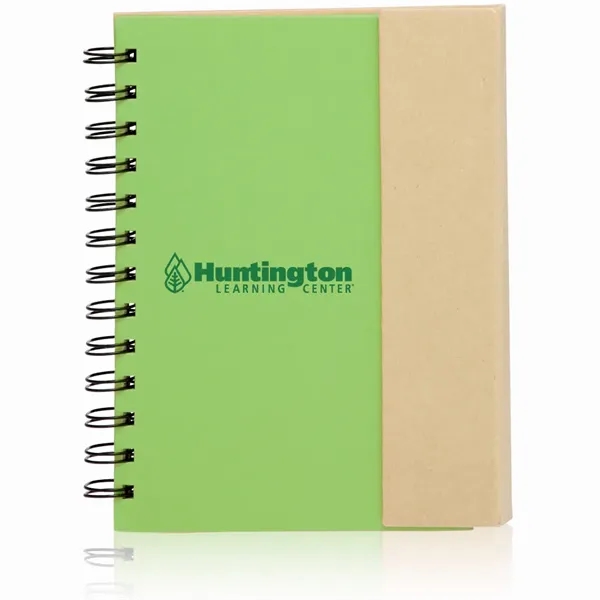 Green color option for Two Tone Eco Friendly Notebooks