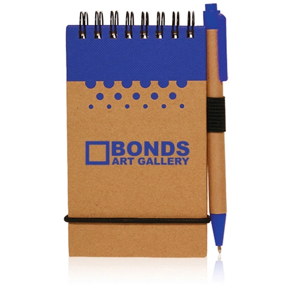 Blue color option for Recyclable Spiral Jotters