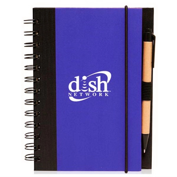 Blue color option for Eco Block Spiral Notebooks
