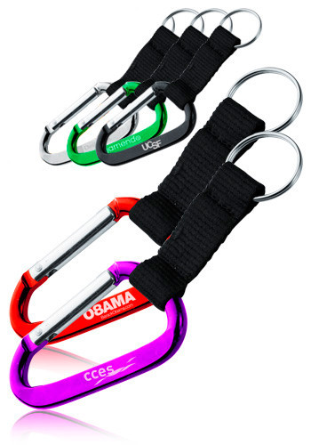 Photo of Carabiner & Strap Keychains
