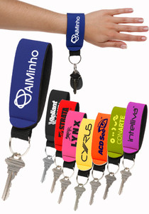 Photo of Neoprene Strap Keychains
