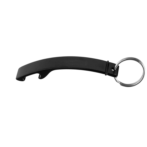 Black color option for Portable Bottle Opener Keychains