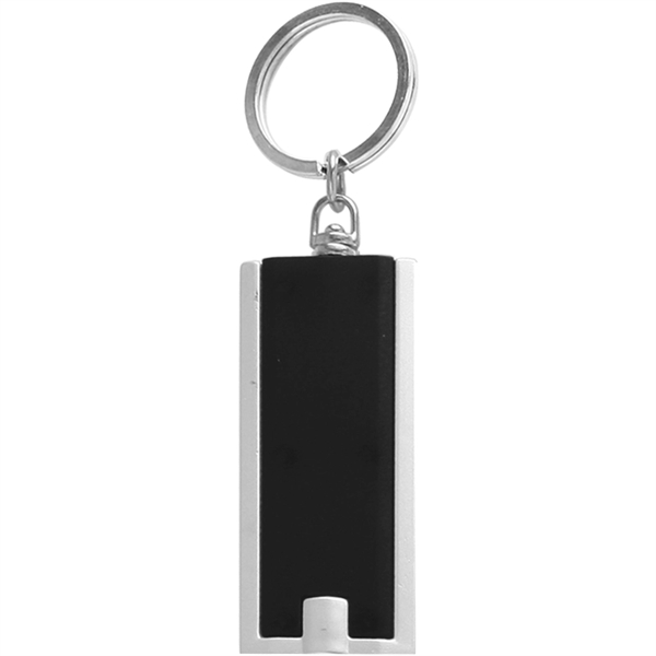 Black color option for Rectangle Light Keychains