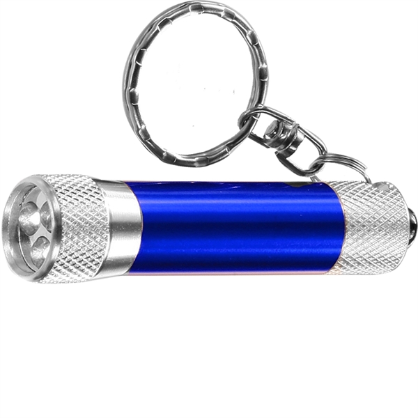 Blue color option for Led Flashlight Keychains