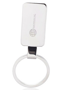 Photo of Reflection Flat Metal Keychains