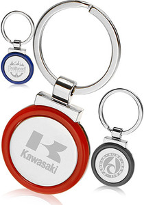 Photo of Color Accent Metal Keychains