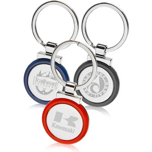 Main photo of Color Accent Metal Keychains