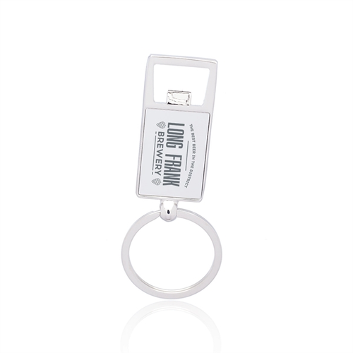 Main photo of Reflection Metal Keychains With Bottle Opener