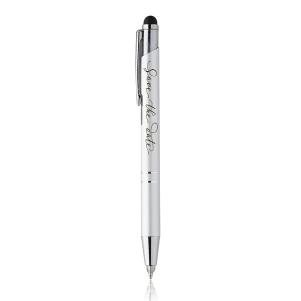 Silver color option for Night Rite Stylus Metal Pens