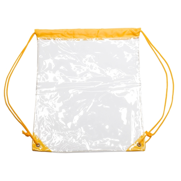 Yellow color option for Plastic Drawstring Bags