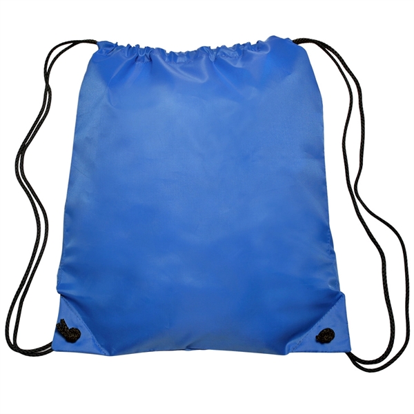 Royal Blue color option for Classic Polyester Drawstring Bags