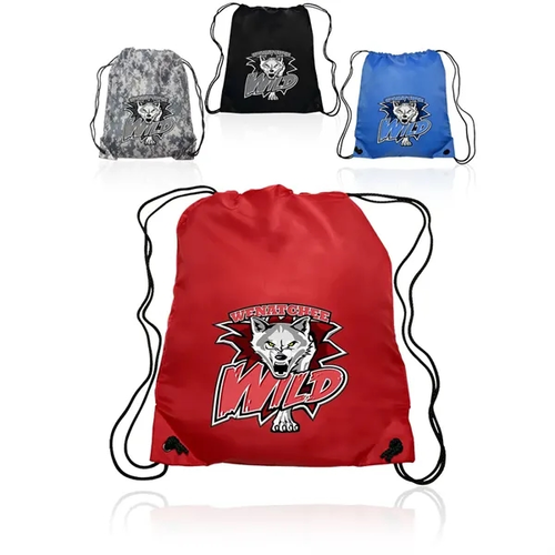 Main photo of Classic Polyester Drawstring Bags