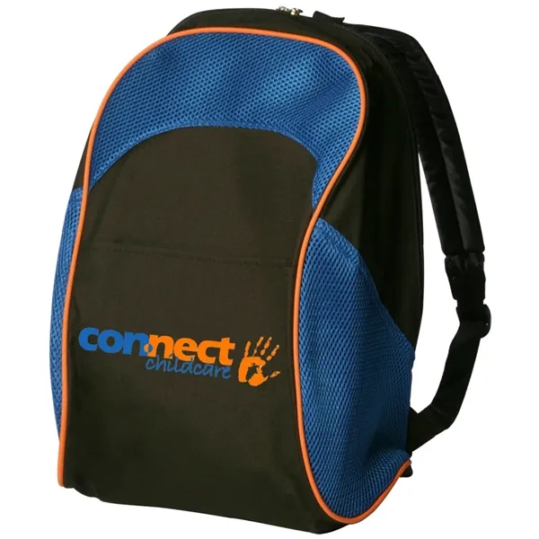 Blue color option for Two Tone School Backpacks