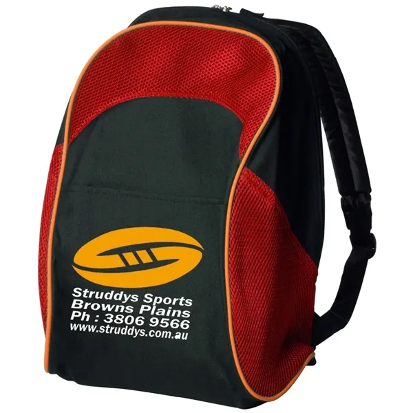 Red color option for Two Tone School Backpacks