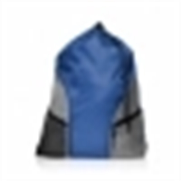 Blue color option for Sporter Drawstring Backpacks