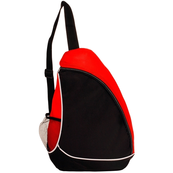 Red color option for Sling Shot Backpacks