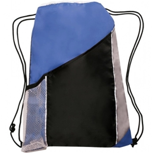 Photo of Side Mesh Pockets Drawstring Backpacks