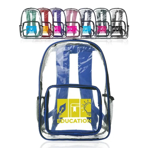 Photo of Pocket Clear Plastic Backpacks