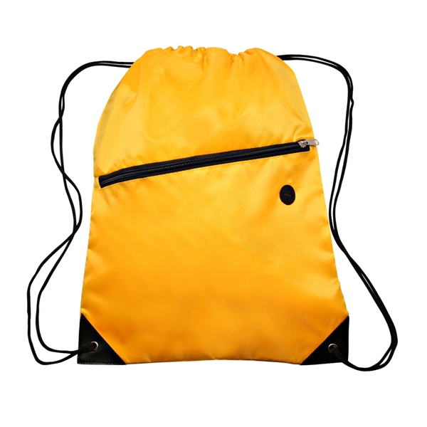 Yellow color option for Drawstring Backpacks With Pocket
