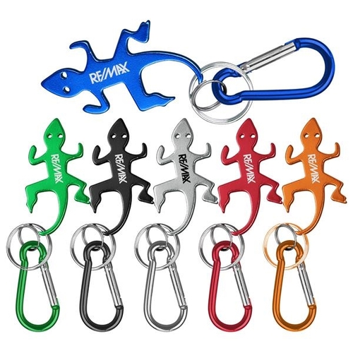 Photo of Lizard Shaped Bottle Opener Key Holder And Carabiner