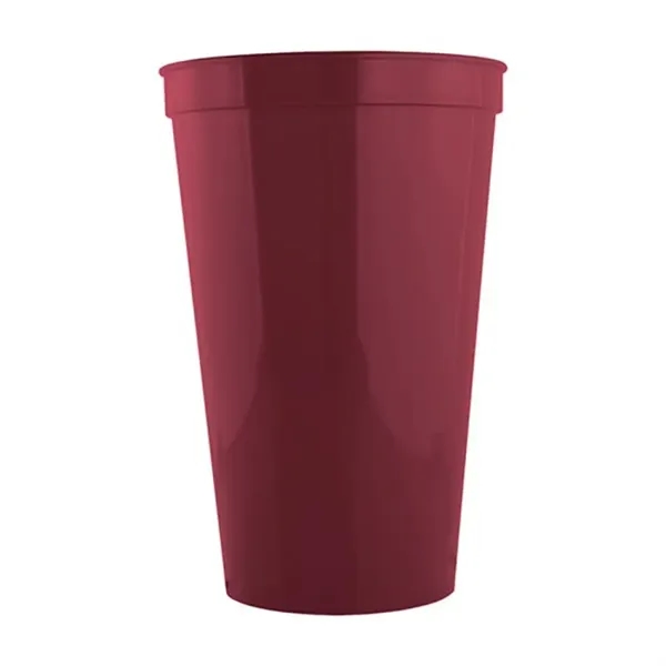 Maroon Red color option for 22 Oz Stadium Cups