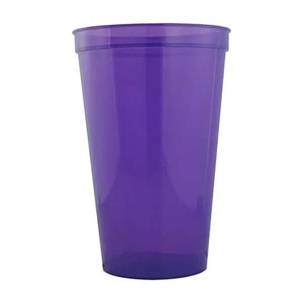 Translucent Purple color option for 22 Oz Stadium Cups