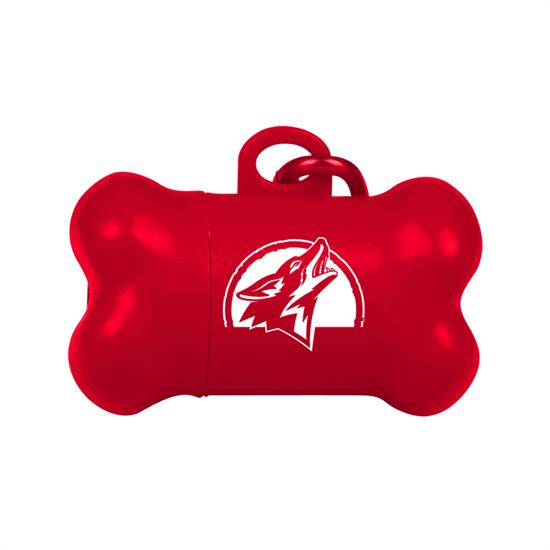 Red color option for Pickup Tote   Dog Pickup Bag Dispenser