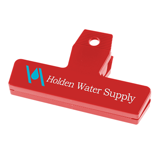 Red color option for 4" Bag Clip