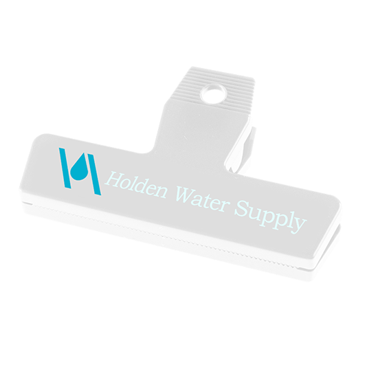 White color option for 4" Bag Clip