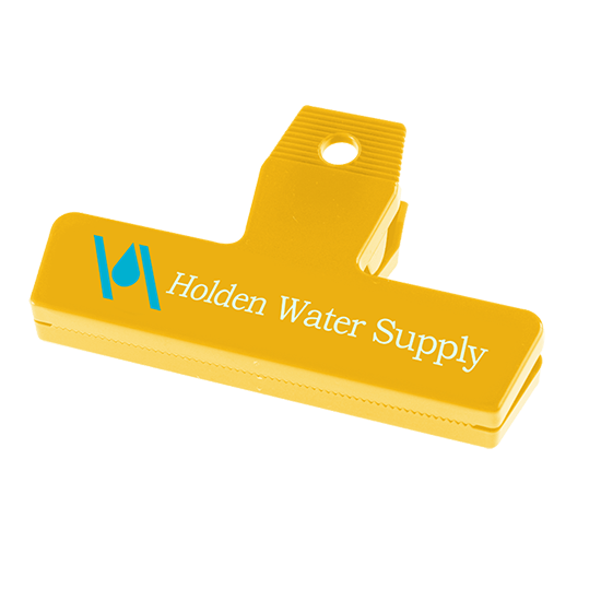 Yellow color option for 4" Bag Clip